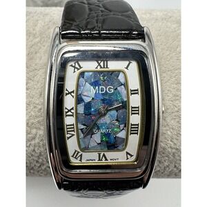 MDG Opal Face Ladies‎ Watch New Battery 26MM 7.25" Leather Band N72